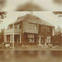 Huize Welgelegen aan de Ruysdaellaan 7 te Huis ter Heide te Zeist in 1923. Bron: Zeister Historisch Genootschap en Gemeente archief Zeist.