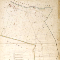 Een deel van Utrecht Tolsteeg Sectie A in het jaar 1832. In de Minuutplan kaarten van het Kadaster Nederland. Bron: Beeldbank RCE Amersfoort.