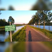 De Goyerdijk ten noorden van het Amsterdam-Rijnkanaaldijk. Foto: Sander van Scherpenzeel.