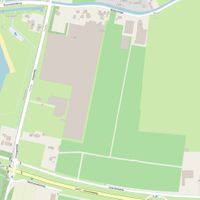 Kaart van de omgeving van het buurtschap Waijen anno 2022. Met links de Koppeldijk, bovenaan de Waijensedijk en onderaan de Utrechtseweg. Bron: Openstreetmap.org.