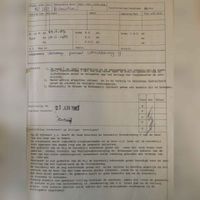 Fragment van BenW en raadsbesluit van de gemeente Houten van 23 juni 1983 en 28 juni 1983 waarbij zij het bakhuis/zomerhuis van boerderij Den oord aan de Heer Viljeer verkochte ter waarde van ƒ. 180.000-, gulden. Bron: RAZU, 005.