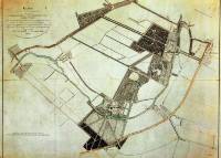 Kaart van de landgoederen Nieuw Amelisweerd en Oud Amelisweerd uit het jaar 1808. Kaart is tevens nog in het bezit van familie Bosch van Drakestein.