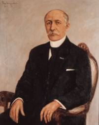 Portret van Willem Eugene Bosch (van Oud-Amelisweerd) 1864-1935. Bron: Nederlands Instituut voor Kunstgeschiedenis, Den Haag.