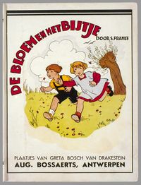 Een van de drie voorbeelden van illustraties die Jkvr. Margaretha Bosch van Drakestein vanaf 1932 tot ca. 1970 tekenden (2). Bron: Geheugen van Nederland.nl.