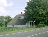 Gezicht op de boerderij Provincialeweg 118 te Bunnik. op maandag 8 september 1997. Bron: Het Utrechts Archief, catalogusnummer: 11716.