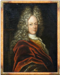 Portret van Willem Reinier van Baerle (1681-1756) advocaat aan het Hof van Utrecht. Bron: Nederlands Instituut voor Kunstgeschiedenis, Den Haag.
