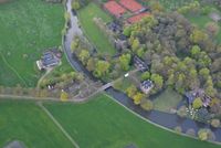 Luchtfoto van het Landgoed Rhijnauwen in april 2016. Foto: Slagboom en Peeters Luchtfotografie B.V.