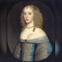 Elisabeth van Nassau-Beverweerd (c. 1635-1718) in 1651, echtgenote van Henry Bennet, Graaf van Arlington. Bron: Rijksdienst voor het Cultureel Erfgoed (RCE), objectnummer: C269.