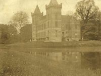 Gezicht op het het kasteel Beverweerd (Beverweertseweg 60) te Werkhoven in 1920. Bron: Het Utrechts Archief, catalogusnummer: 805359.