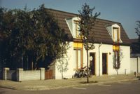 Woning in de buurt De Weiden (HAT-woningen) in 1985. Bron: Regionaal Archief Zuid-Utrecht (RAZU), 353, 46961, 69.