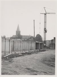 De nieuwbouw van de woningen en appartementen aan de Kostersgang in 1986 (7). Bron: Regionaal Archief Zuid-Utrecht (RAZU), 353
