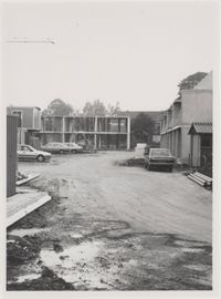 De nieuwbouw van de woningen en appartementen aan de Kostersgang in 1986 (3). Bron: Regionaal Archief Zuid-Utrecht (RAZU), 353.