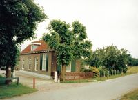 Het huis aan de Utrechtseweg 19 omstreeks 1965-1975. Bron Familie archief Van der Haar/Van Dijk.