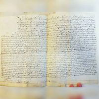 Inhoudelijke tekst van de plechtbrief van aankoop het de buitenplaats de Sterrenberg te Soest en Zeist. Bron: Het Utrechts Archief, 239-1, 196-379.