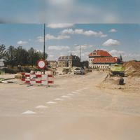 Aanleg van de Rondweg en De Koppeling in 2002. Foto: O.J. Wttewaall (2). Bron: RAZU, 353.