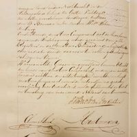 Op maandag 28 december 1818 schreef Paulus Willem Bosch van Drakestein ten overstaan van de Utrechtse Hendrik van Ommeren de hypotheekcare inschrijving van de verkoop van de BUITENPLAATS de Paddenburg te Baambrugge. (handtekeningen) Bron: Het Utrechts Archief, 34-4, 3343.