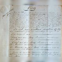 Boedelscheiding van een familielid Van den Berg van 1 april 1830 ten overstaan van notaris H.J. van Mariënhoff te Wijk bij Duurstede. Bron: Regionaal Archief Zuid-Utrecht (RAZU), 063, 1808, aktenummer: 1789.