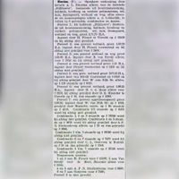 Krantenbericht over de verkoop van boerderij de Dijkhoeve door de familie Van Dijk in 1932 ten overstaan de Houtense notaris A.L. Buurma die werd gekocht door Hendrick Picard. Bron: Delpher.nl.