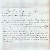 OP vrijdag 25 maart van het jaar 1842 vind ten overstaan van de Utrechtse notaris G.H. Stevens een boedelscheiding plaats binnen de familie Ram. Bron: Het Utrechts Archief, 34-4.