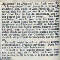 Fragment (2/4) uit De Tijd van 31 mei 1917 ingezonden brief geschreven door jhr. Johan Bosch van Drakestein (1865-1929) waarin hij zijn onvrede uit over de mistanden van het jachtrecht in Nederland. Bron: Delpher.nl.