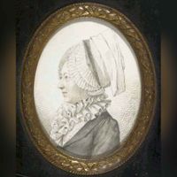 Portret Isabella Agneta Elisabeth van Tuyll van Serooskerken (Belle van Zuylen) (1740-1805), echtgenote van Charles-Emmanuel de Charrière (1735-1808). Bron: Wikimedia Commons.- Bibliotheek van Genève.