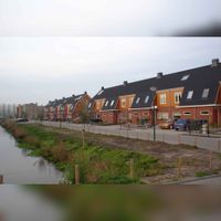 Woningen van de buurt De Muren in de wijk Houten Zuidwest. Foto: Sander van Scherpenzeel.