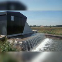 Het waterfilter van het helofytenfilter ten noorden van Houten noordoost in 1990-1995. Bron: Regionaal Archief Zuid-Utrecht (RAZU), 353.