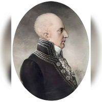 Portret van Willem Joseph Baron van Brienen (1760-1839) vervaardigd door Mattheus Ignatius van Bree in 1812. Bron: RKD.