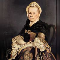 Portret van Charlotta Martha van Utenhove (1743-1788), echtgenote van jhr. Jan Balthasar Strick van Linschoten. Bron: Nederlands Instituut voor Kunstgeschiedenis, Den Haag.