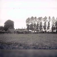 Gezicht op boerderij De Zielhorst in 1923 in Hoogland. Bron: RCE Amersfoort.