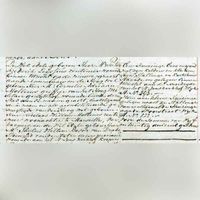 Frament uit het repertoire van notaris Hendrik van Ommeren te Utrecht waarbij de familie Leijsius het huis aan het Janskerkhof 17 op dinsdag 15 februari 1820 verkocht aan Paulus Willem Bosch van Drakestein voor ƒ. 25.000,-. Bron: HUA, 34-4.