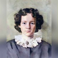 Portret van Jkvr. Ghislaine Genevieve Marie Wittert van Hoogland. Digitaal ingekleurd en gerestaureerd. Bron: RKD – Nederlands Instituut voor Kunstgeschiedenis, Den Haag.